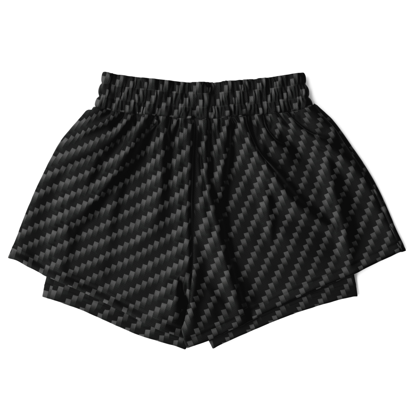 Stealth Carbon Women's 2-in-1 Shorts