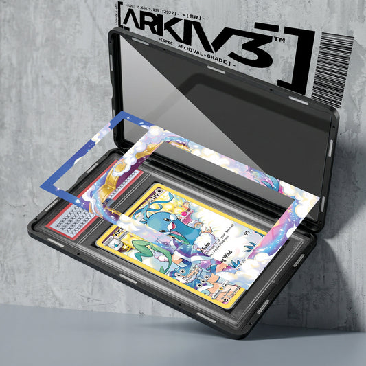 ARKIV3 PSA graded exploded mockup
