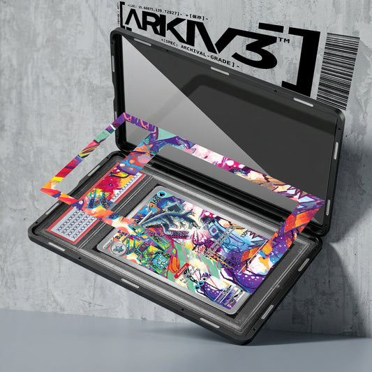 ARKIV3 PSA graded exploded mockup