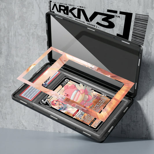 ARKIV3 PSA graded exploded mockup