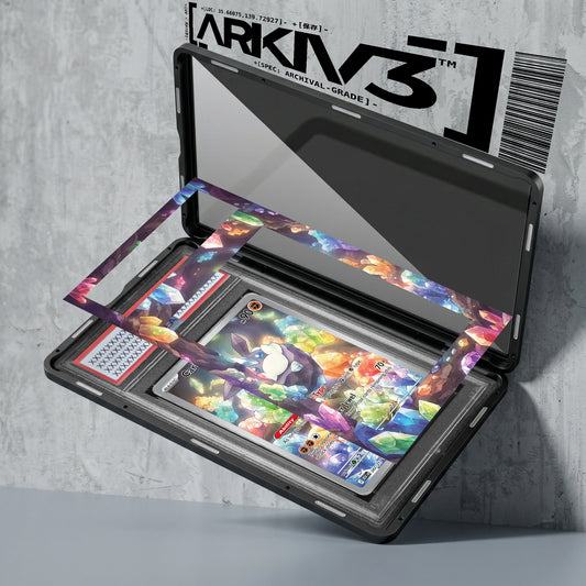 ARKIV3 PSA graded exploded mockup