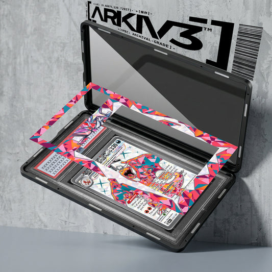 ARKIV3 PSA graded exploded mockup