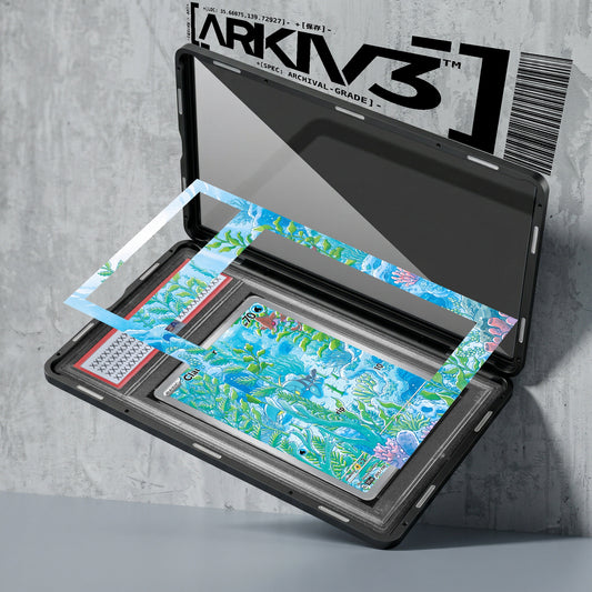 ARKIV3 PSA graded exploded mockup