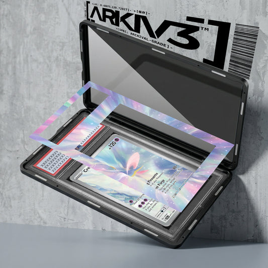 ARKIV3 PSA graded exploded mockup
