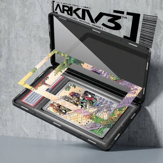 ARKIV3 PSA graded exploded mockup