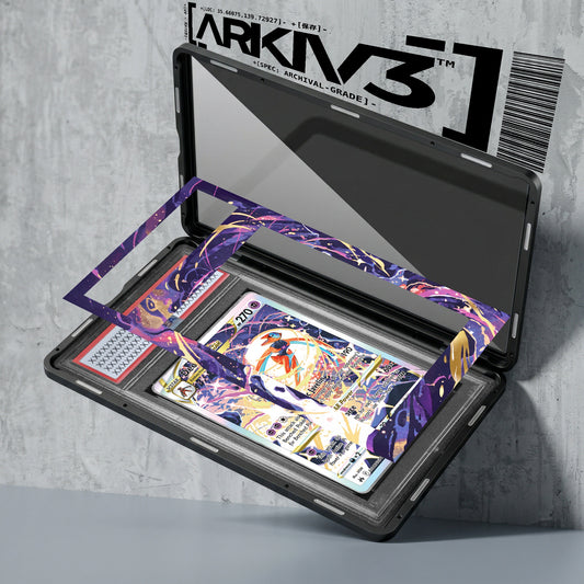 ARKIV3 PSA graded exploded mockup