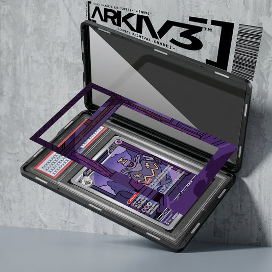 ARKIV3 PSA graded exploded mockup