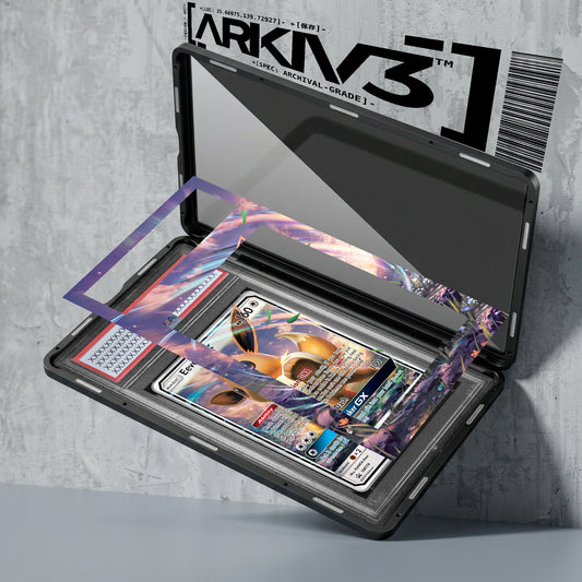 ARKIV3 PSA graded exploded mockup