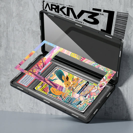 ARKIV3 PSA graded exploded mockup