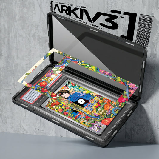 ARKIV3 PSA graded exploded mockup