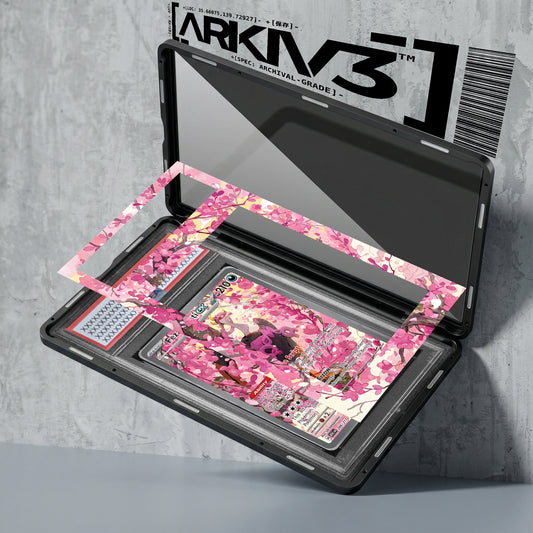 ARKIV3 PSA graded exploded mockup