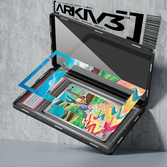 ARKIV3 PSA graded exploded mockup