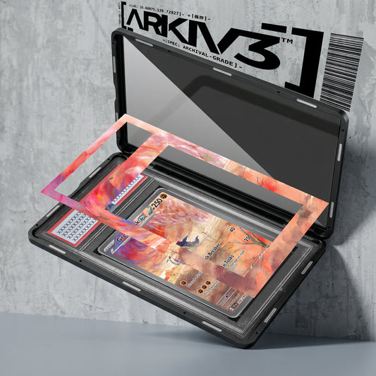ARKIV3 PSA graded exploded mockup
