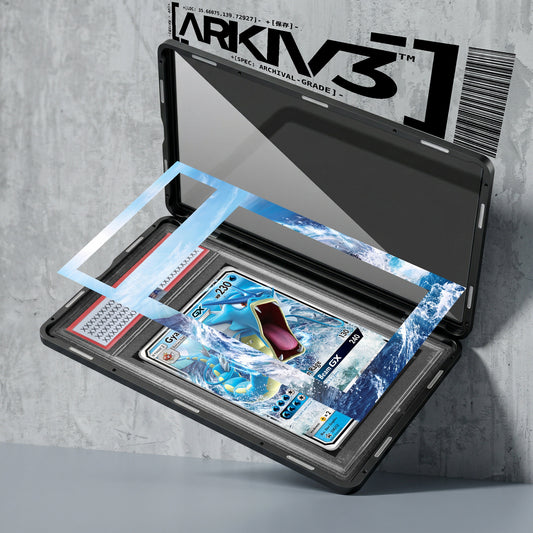 ARKIV3 PSA graded exploded mockup