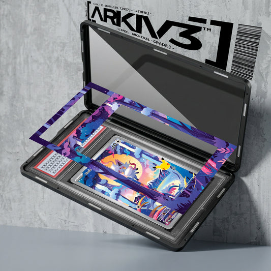 ARKIV3 PSA graded exploded mockup