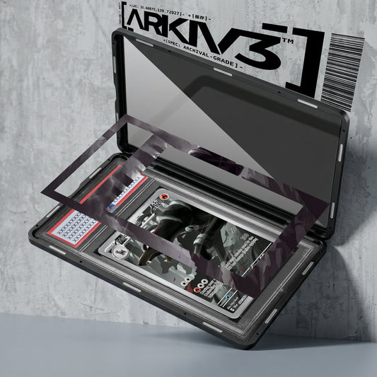 ARKIV3 PSA graded exploded mockup