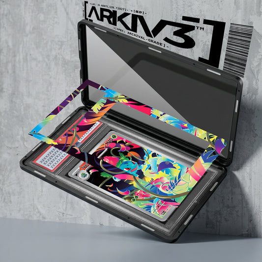 ARKIV3 PSA graded exploded mockup
