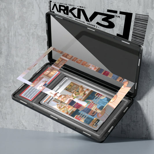 ARKIV3 PSA graded exploded mockup