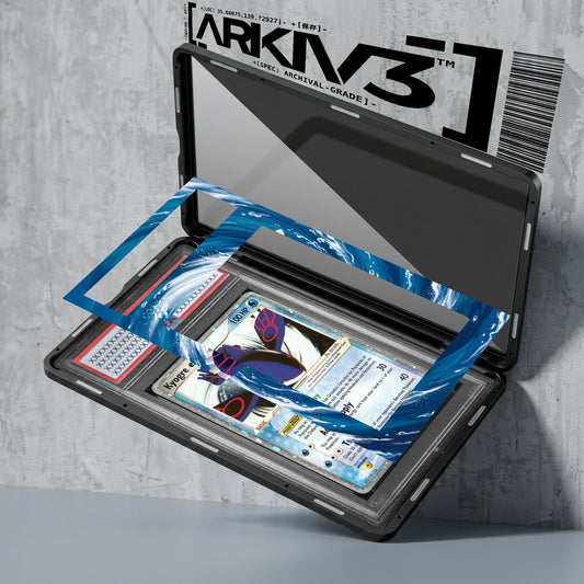 ARKIV3 PSA graded exploded mockup