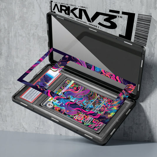 ARKIV3 PSA graded exploded mockup