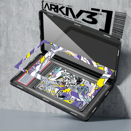 ARKIV3 PSA graded exploded mockup