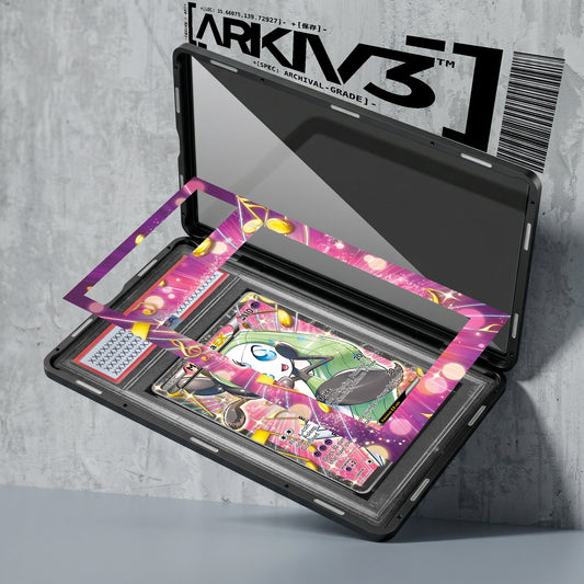 ARKIV3 PSA graded exploded mockup
