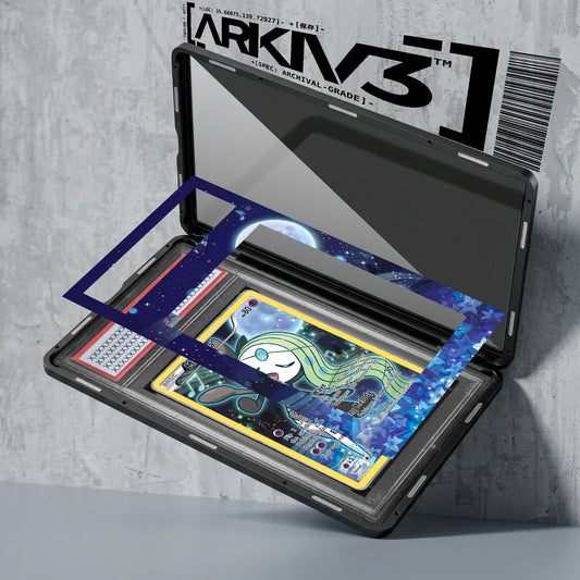 ARKIV3 PSA graded exploded mockup