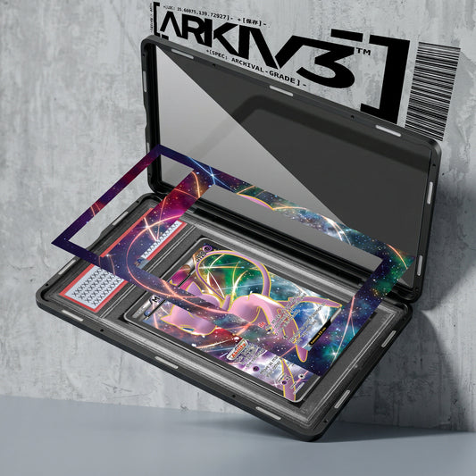 ARKIV3 PSA graded exploded mockup