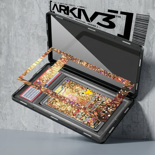 ARKIV3 PSA graded exploded mockup