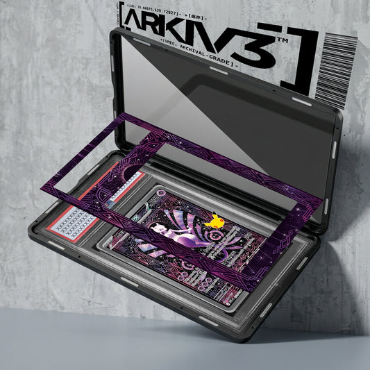 ARKIV3 PSA graded exploded mockup
