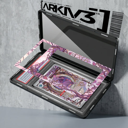 ARKIV3 PSA graded exploded mockup