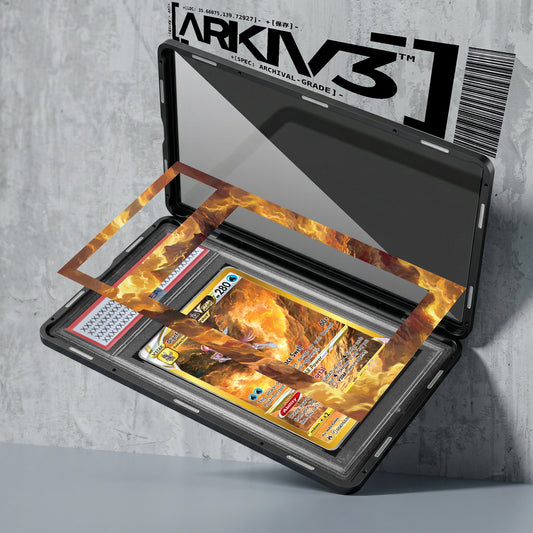 ARKIV3 PSA graded exploded mockup