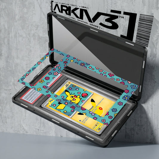 ARKIV3 PSA graded exploded mockup