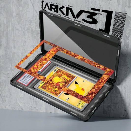 ARKIV3 PSA graded exploded mockup
