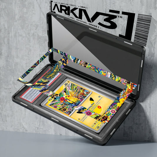 ARKIV3 PSA graded exploded mockup