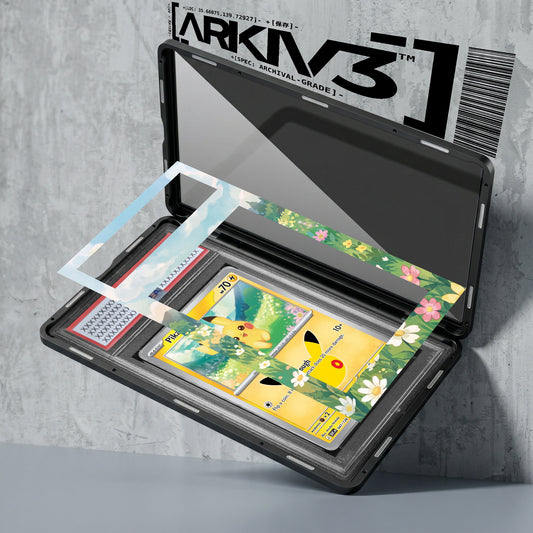 ARKIV3 PSA graded exploded mockup