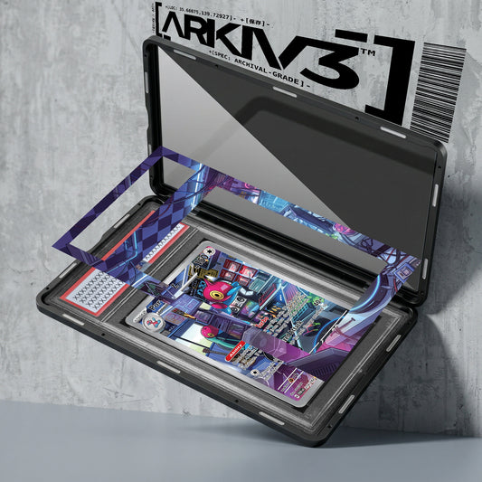ARKIV3 PSA graded exploded mockup