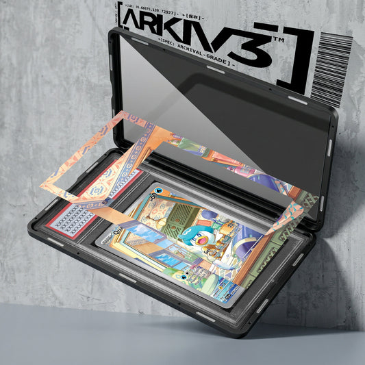ARKIV3 PSA graded exploded mockup