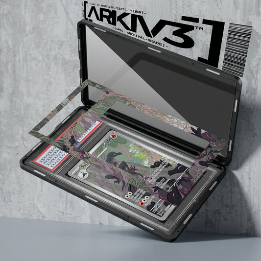 ARKIV3 PSA graded exploded mockup
