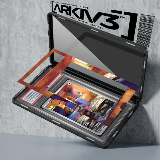 ARKIV3 PSA graded exploded mockup