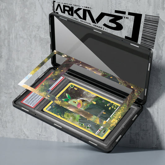 ARKIV3 PSA graded exploded mockup