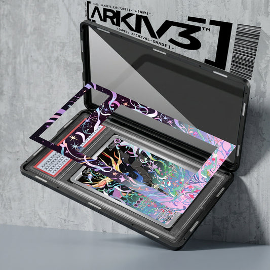ARKIV3 PSA graded exploded mockup