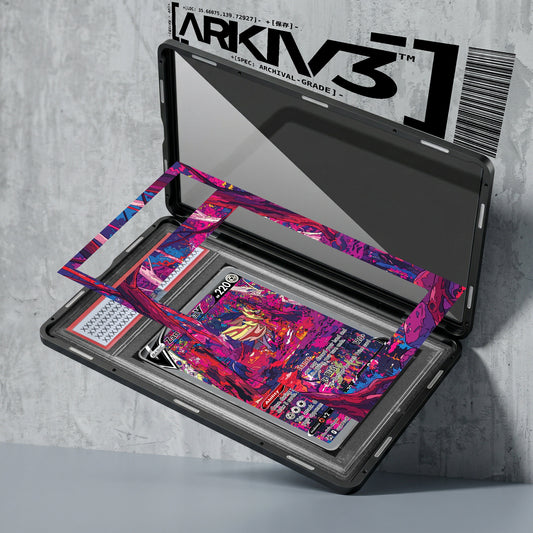ARKIV3 PSA graded exploded mockup