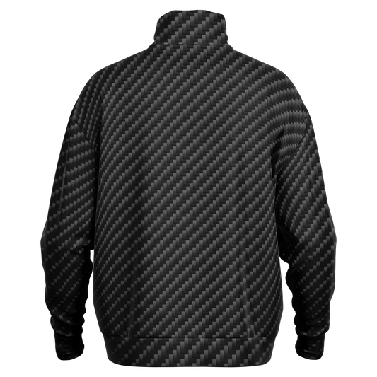 Stealth Carbon Heavy Quarter Zip Sweatshirt - ARKIV3