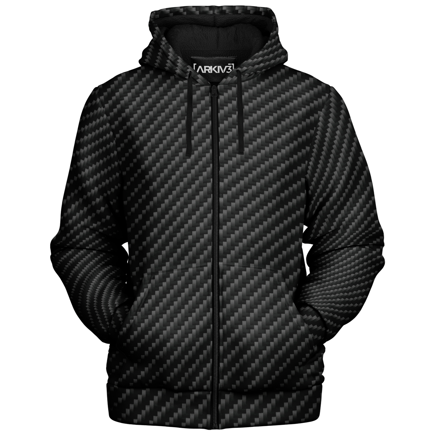 Stealth Carbon Fleece Hoodie - ARKIV3