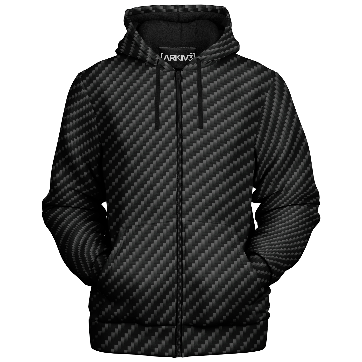 Stealth Carbon Fleece Hoodie - ARKIV3