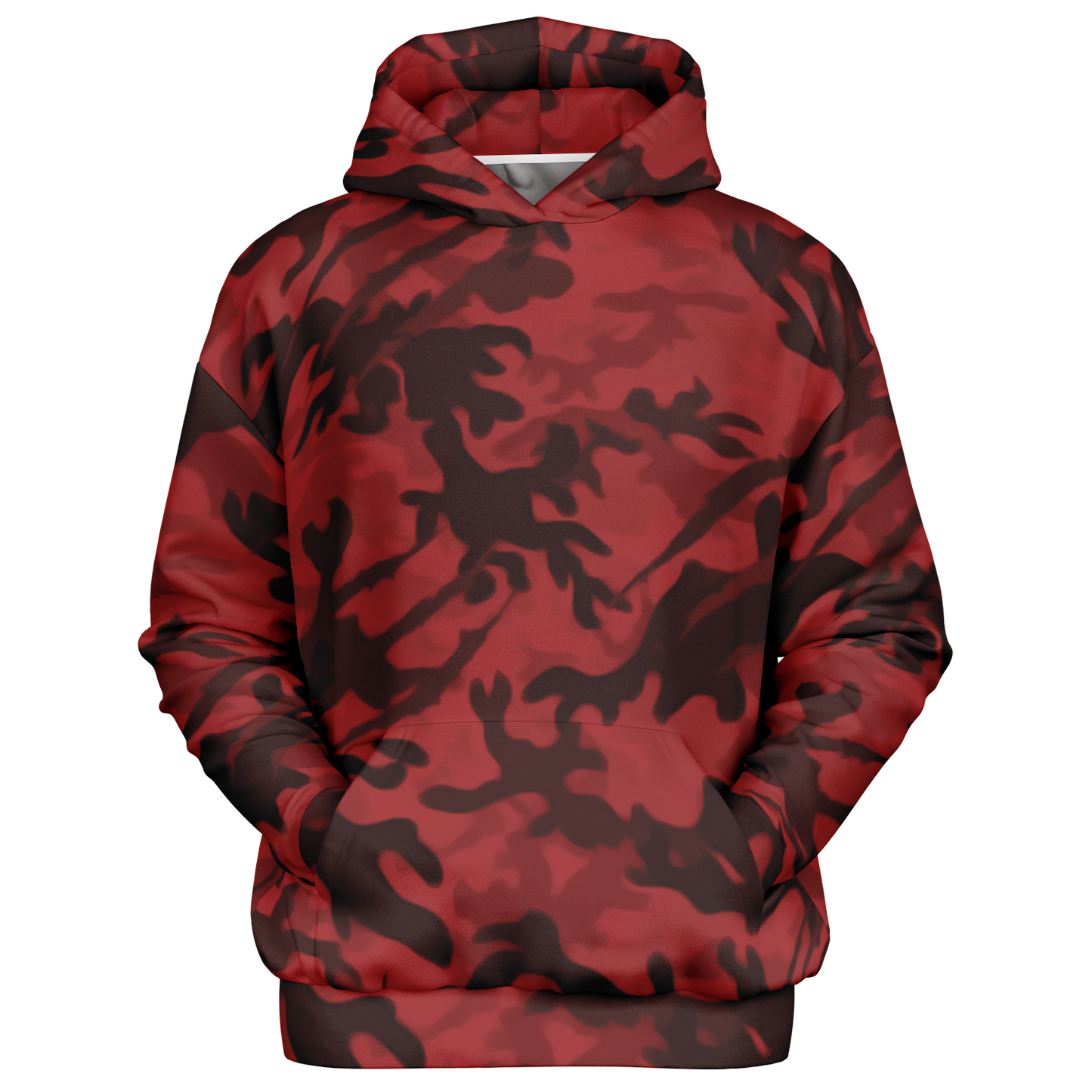 Red Tiger Camo Heavy Hoodie