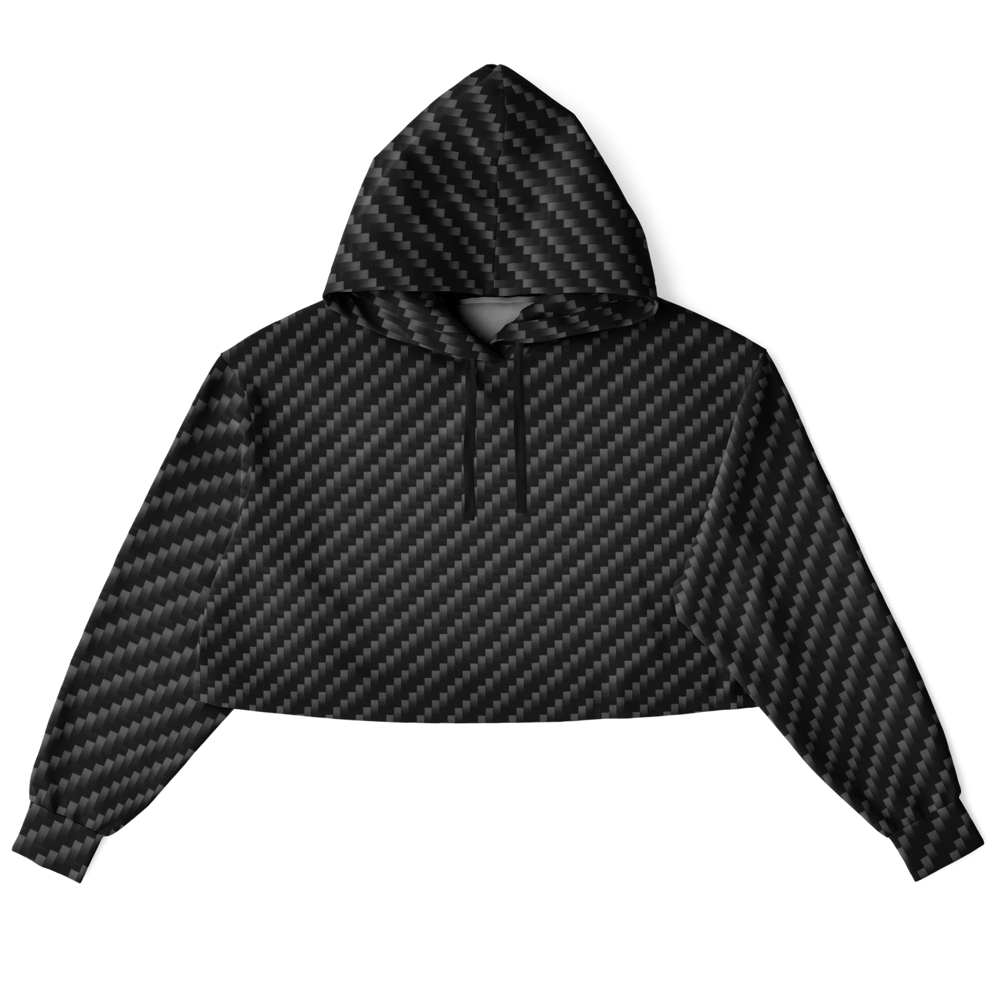 Stealth Carbon Cropped Hoodie - ARKIV3