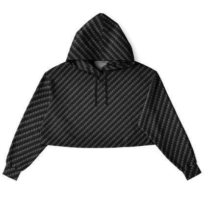 Stealth Carbon Cropped Hoodie - ARKIV3