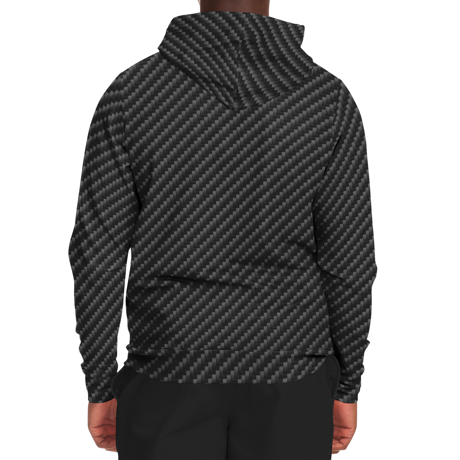 Stealth Carbon Zip Hoodie - ARKIV3